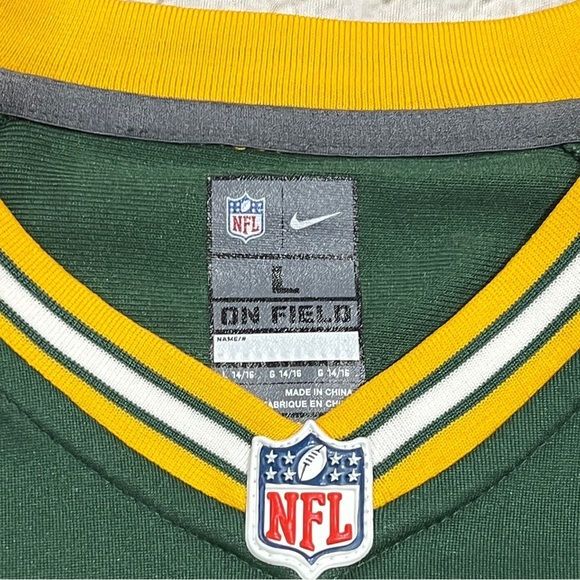 Randall Cobb Green Bay Packers Boys Youth Kids Nike Sports Green Jersey - Picture 5 of 5